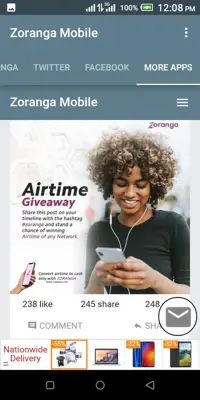 Zoranga Mobile android App screenshot 2