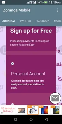 Zoranga Mobile android App screenshot 4