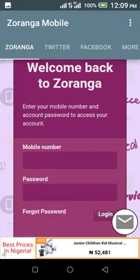 Zoranga Mobile android App screenshot 7